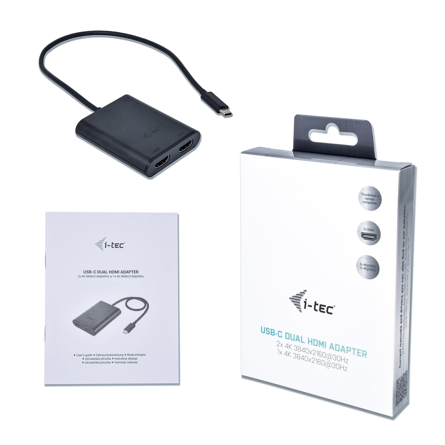 i-tec USB-C 3.1 Dual 4K HDMI Video Adapter Hub
