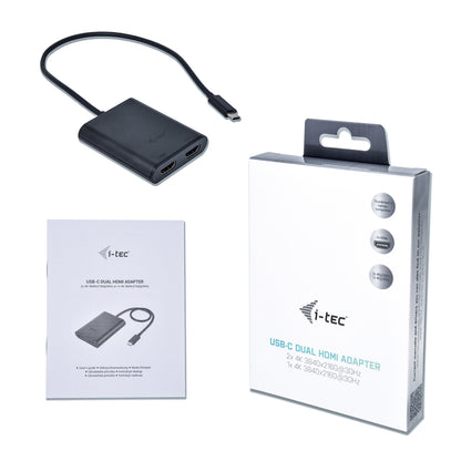 i-tec USB-C 3.1 Dual 4K HDMI Video Adapter Hub