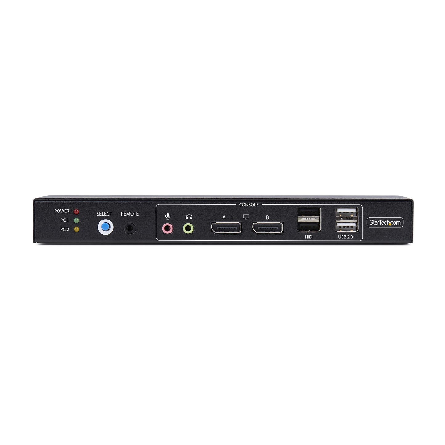 StarTech.com 2-Port Dual-Monitor DisplayPort KVM Switch with Dual View Video Matrix