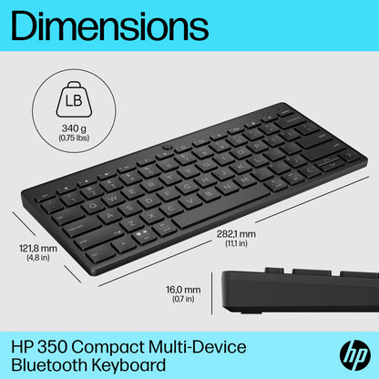 HP 350 Multi-Device Wireless Keyboard