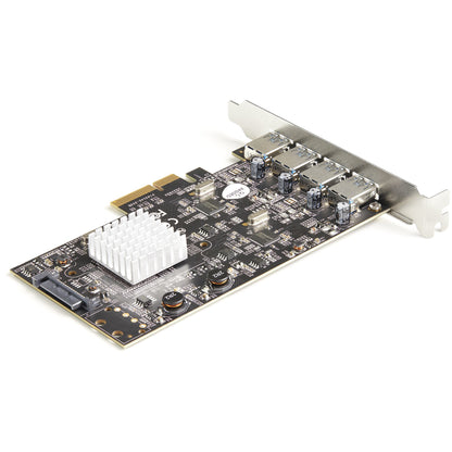 StarTech.com 4-Port USB PCIe Card - 10Gbps USB 3.2 Gen 2 Type-A PCI Express Hub