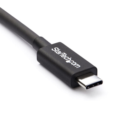 StarTech.com 2m (6.6ft) Thunderbolt 3 Cable, 20Gbps, 100W PD, 4K, Thunderbolt