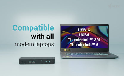 i-tec Intelligent Display + USB-C Docking Station 100W