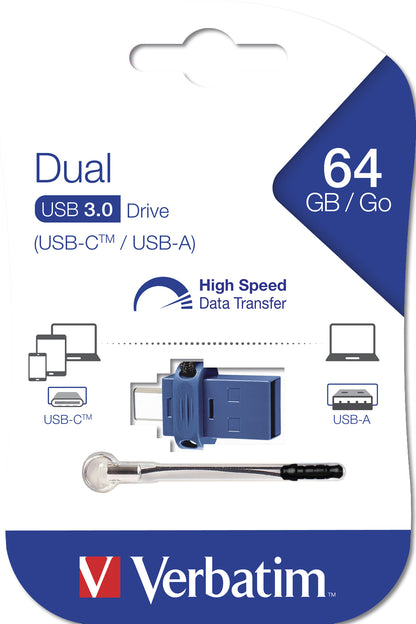 Verbatim Blue 64GB HDD (49967)