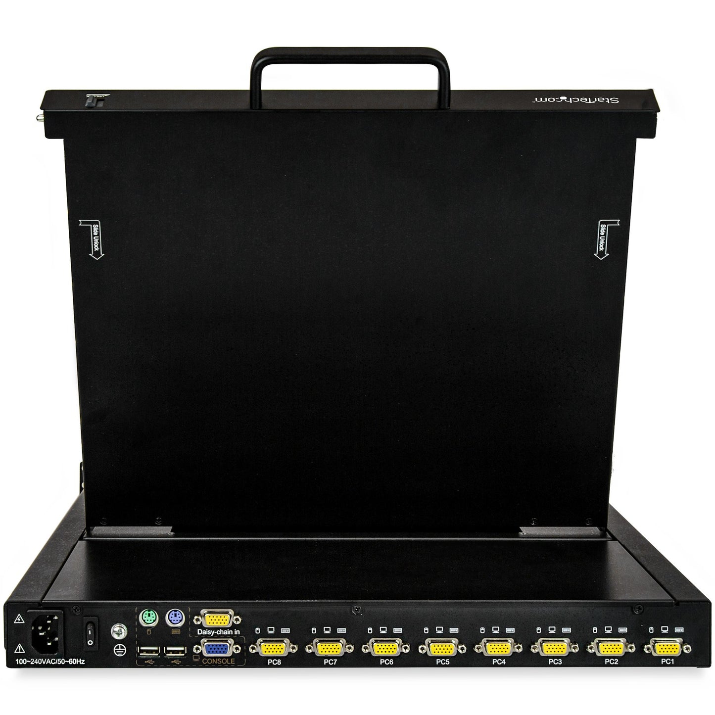 StarTech.com 8 Port Rackmount KVM Console w/ 6ft Cables - Integrated KVM Switch w/ (NS1708K)