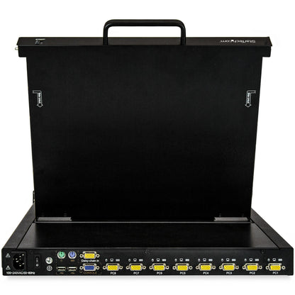 StarTech.com 8 Port Rackmount KVM Console w/ 6ft Cables - Integrated KVM Switch w/ (NS1708K)