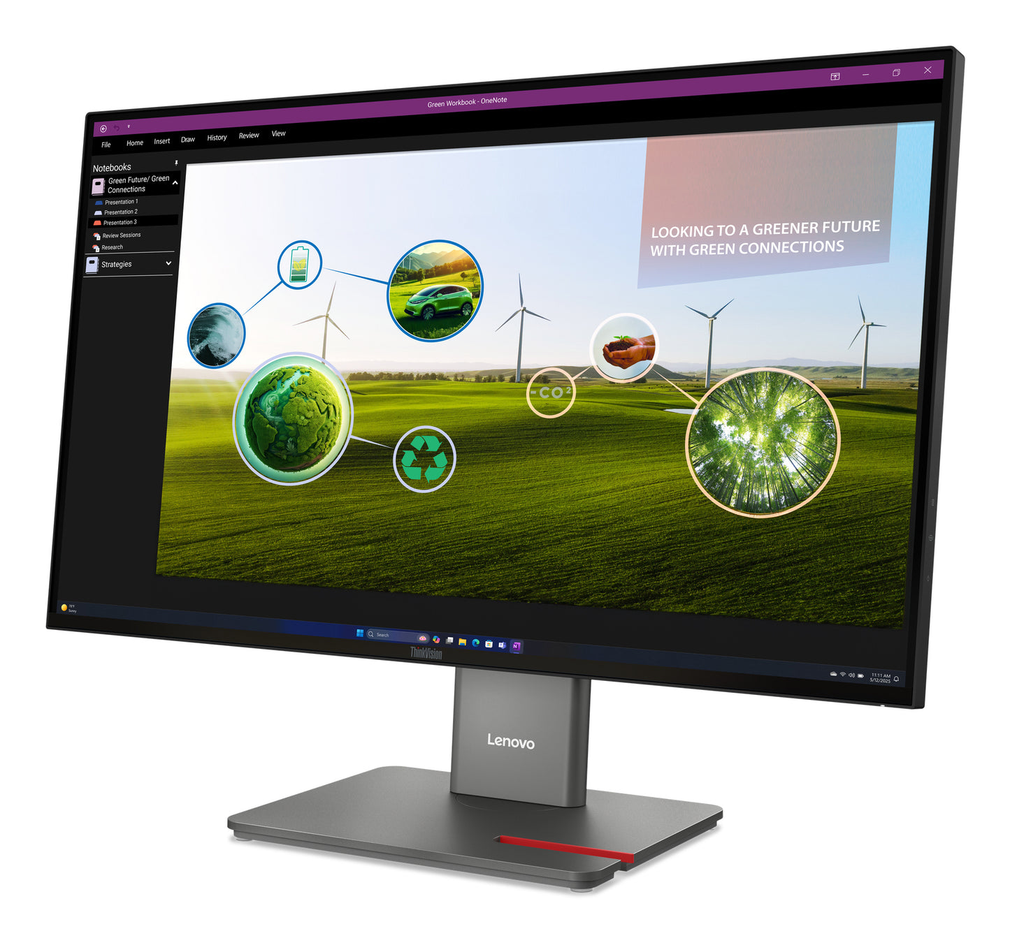 Lenovo ThinkVision P27Q-40 27" QHD IPS 120Hz Monitor