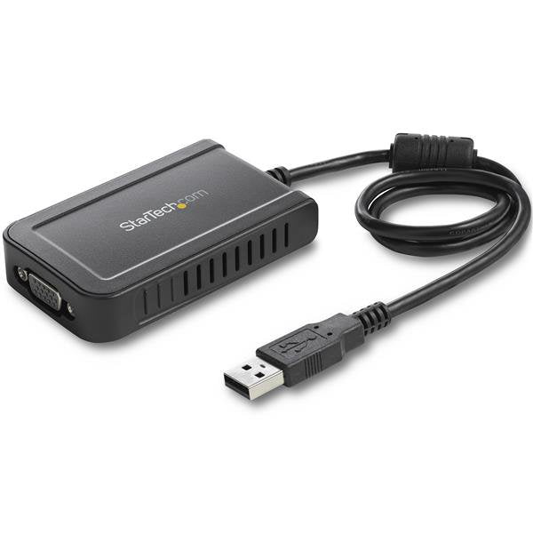 StarTech.com USB 2.0 to VGA Adapter, USB to VGA Monitor Converter for Windows, 1080p Hub