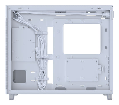 ASUS PRIME AP303 TG White Midi Tower PC Case