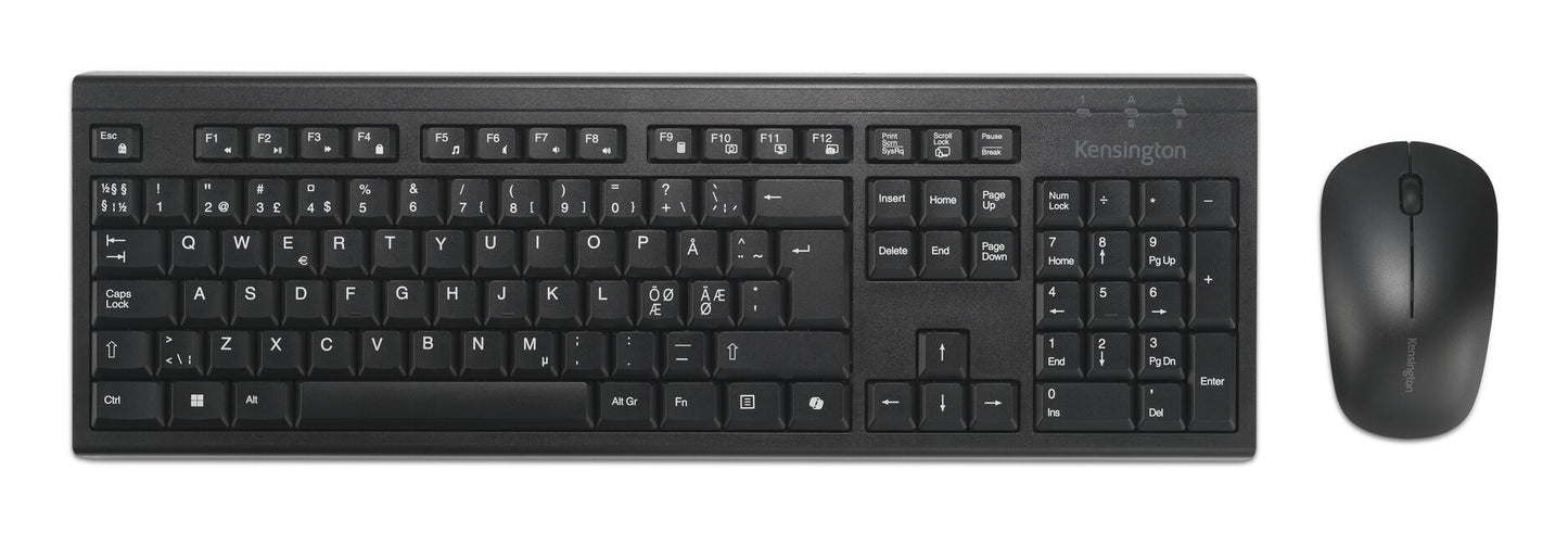 Kensington KM270 EQ Deskop Wireless Keyboard & Mouse Combo