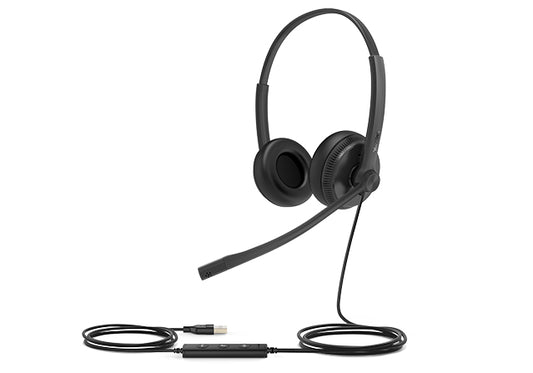 Yealink UH34 SE Dual Headset Wired Head-band Office/Call center Black