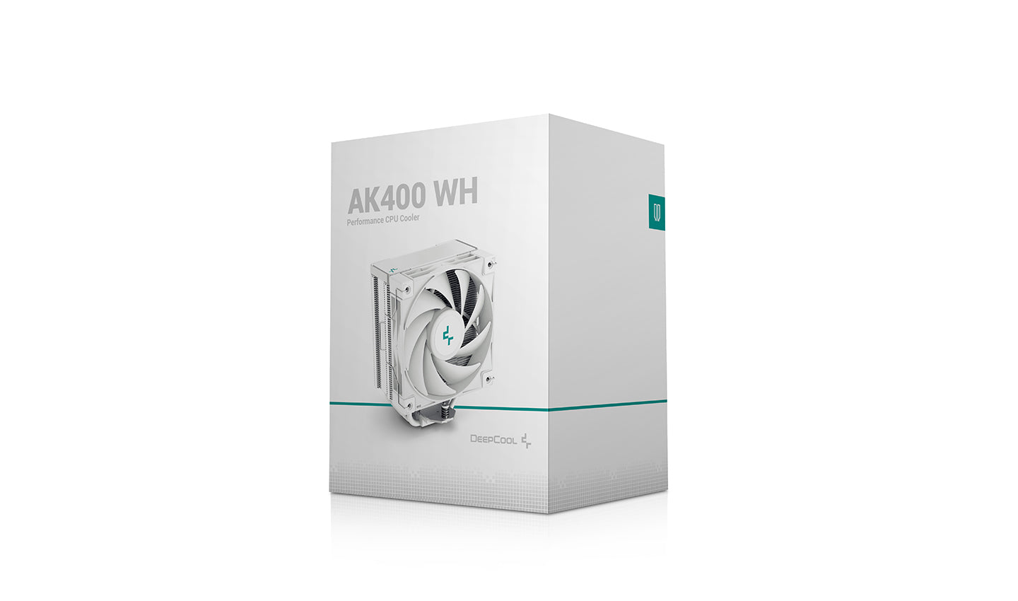 DeepCool AK400 WH Processor Air cooler 12 cm White 1 pc(s) Cooling