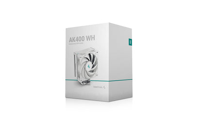 DeepCool AK400 WH Processor Air cooler 12 cm White 1 pc(s) Cooling
