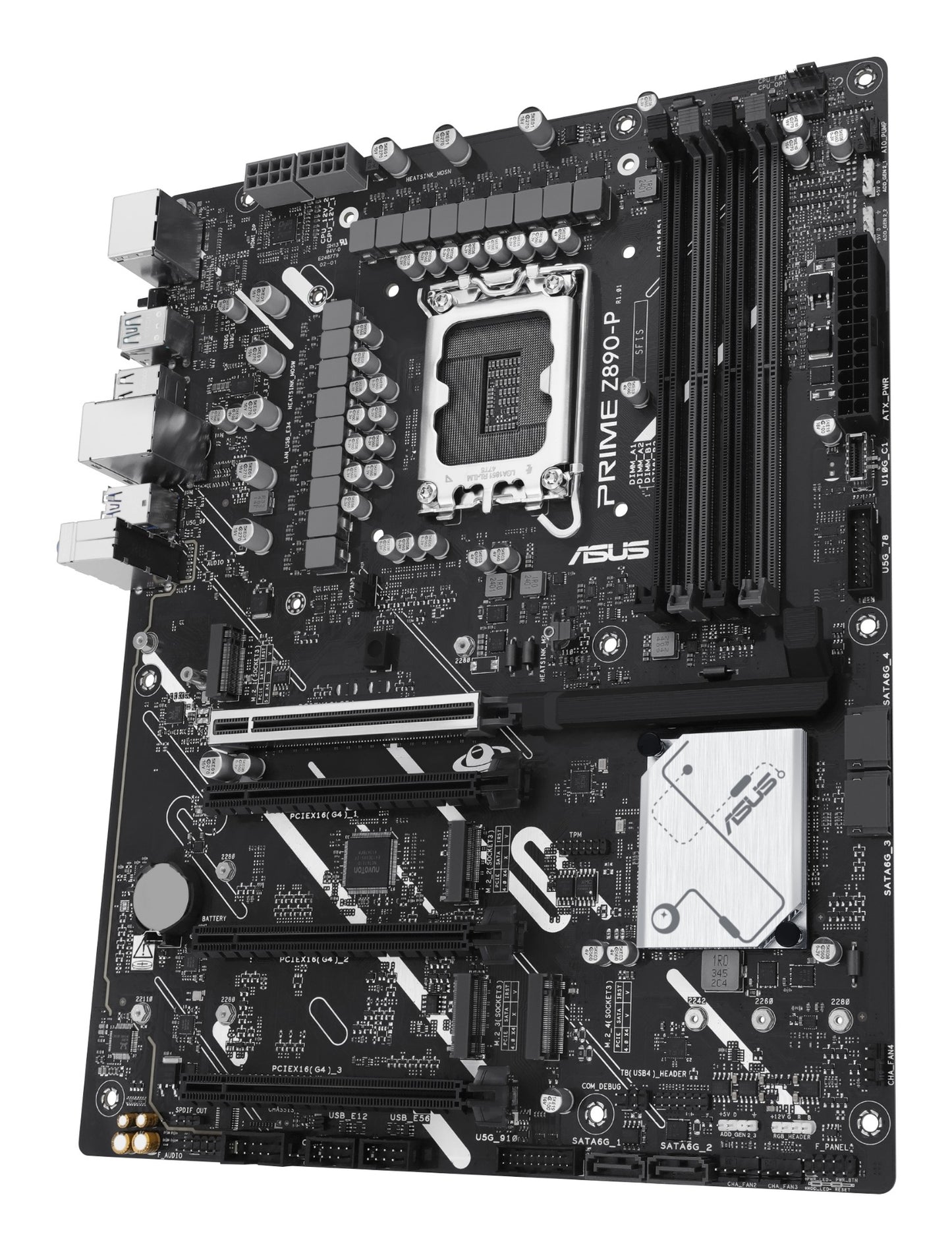 ASUS PRIME Z890-P Intel Z890 LGA 1851 (Socket V1) ATX Motherboard