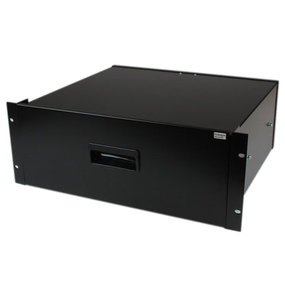 StarTech.com 4U Rack Mount Drawer - 55 lb (25 kg) - 4U Steel Storage Rack Drawer for