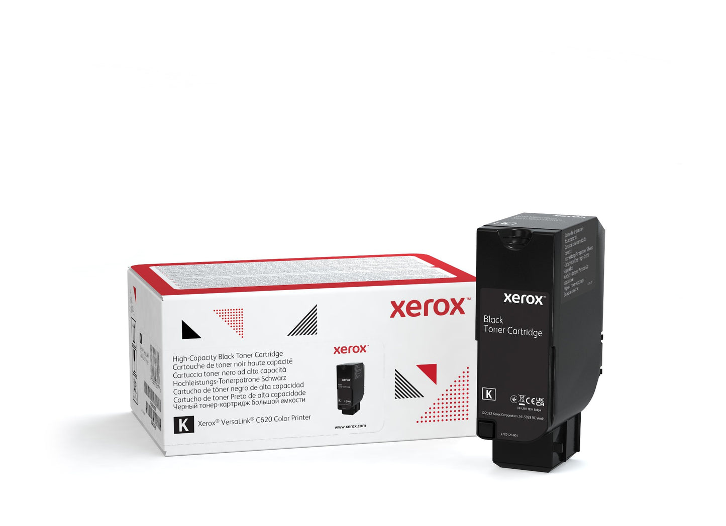 Xerox 006R04624 Black Toner Cartridge (20K pages, Xerox VersaLink C 620)