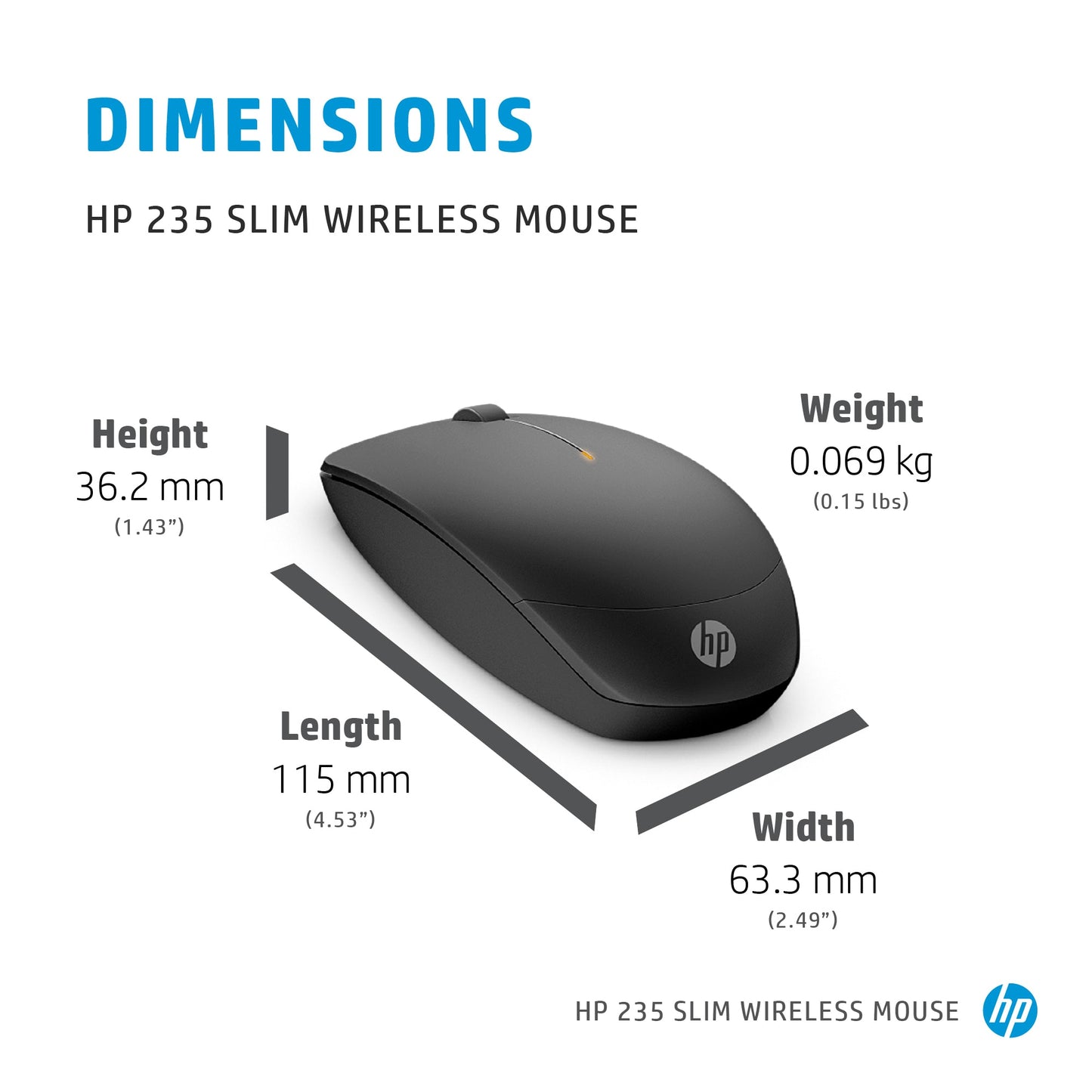 HP 235 Wireless Mouse