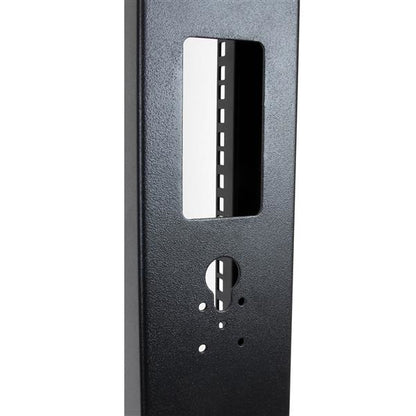 StarTech.com 42U 2-Post Open Frame Server Rack, 19in Rolling IT Rack with 661lb
