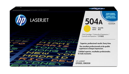 HP CE252A/504A Yellow Toner Cartridge (7K pages, HP CLJ CP 3525)