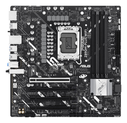ASUS PRIME Z890M-PLUS WIFI Intel Z890 LGA 1851 (Socket V1) micro ATX Motherboard