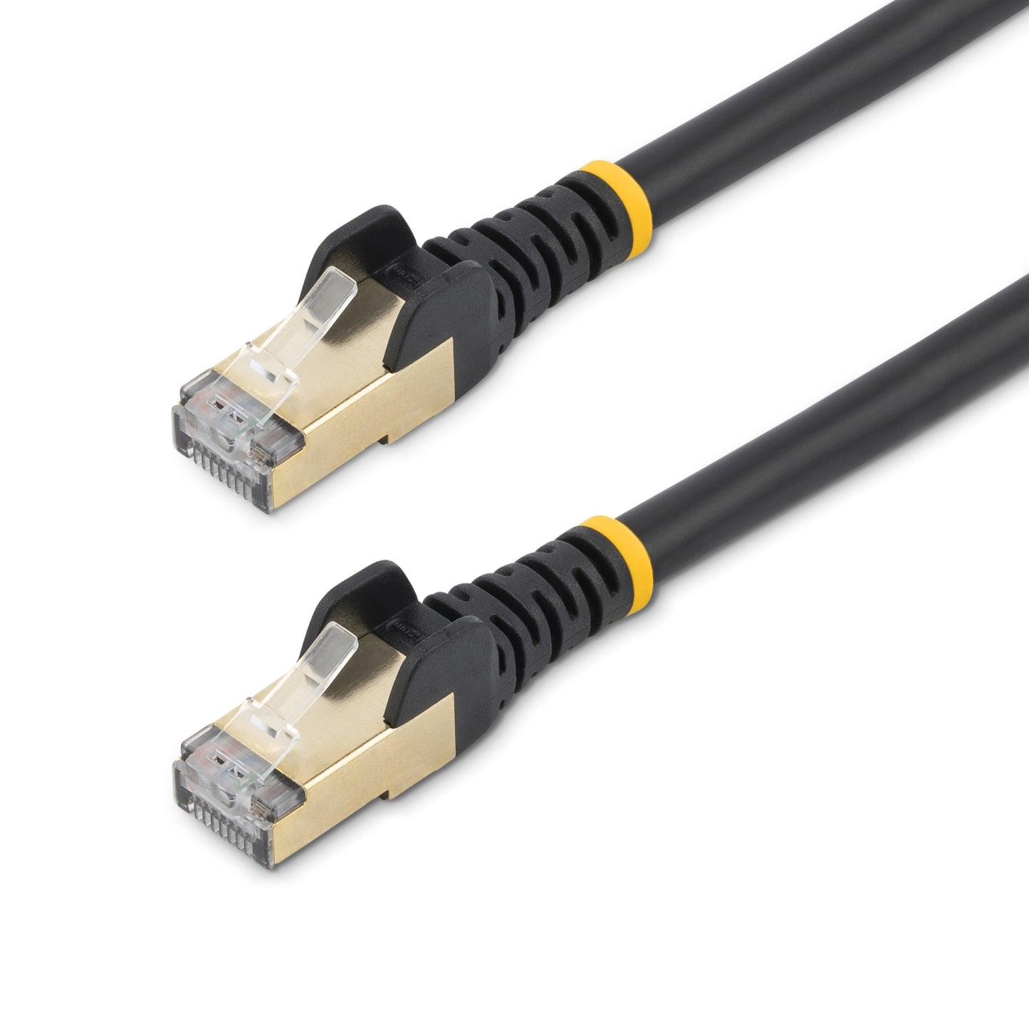 StarTech.com 5m CAT6a Ethernet Cable - 10 Gigabit Shielded Snagless RJ45 100W PoE (Black)