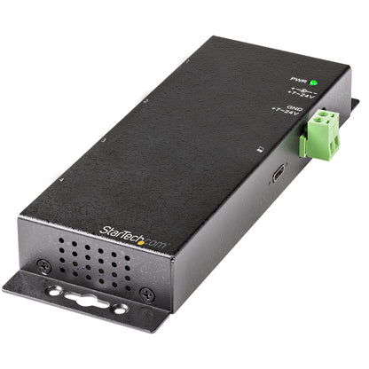 StarTech.com 4 Port USB C Hub 10Gbps - Metal Industrial USB-C Hub - 2x USB-C & 2x