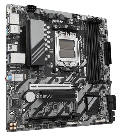 Gigabyte B850M D3HP Motherboard - AMD Ryzen 9000 Series CPUs, 5+2+2 Phases Digital