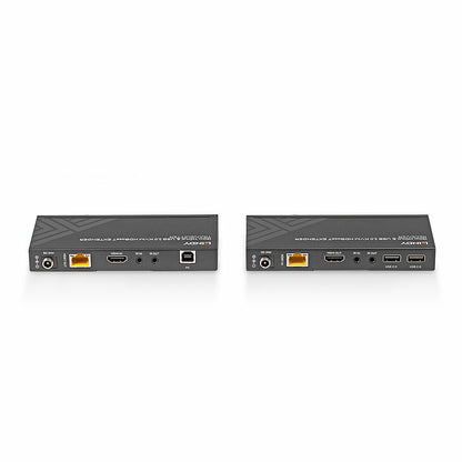 Lindy 150m Cat.6 HDMI 4K60, USB 2.0 & IR HDBaseT KVM Extender KVM Switch