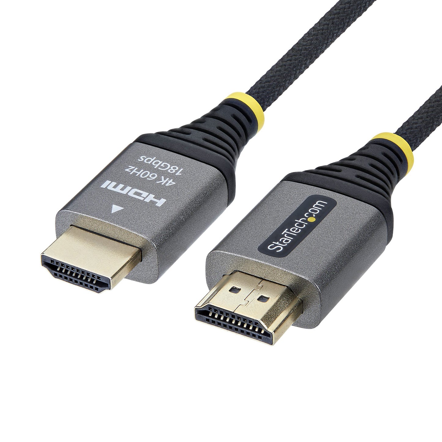 StarTech.com 50cm (1.6ft) Premium Certified High Speed HDMI Cable, Ultra Flexible