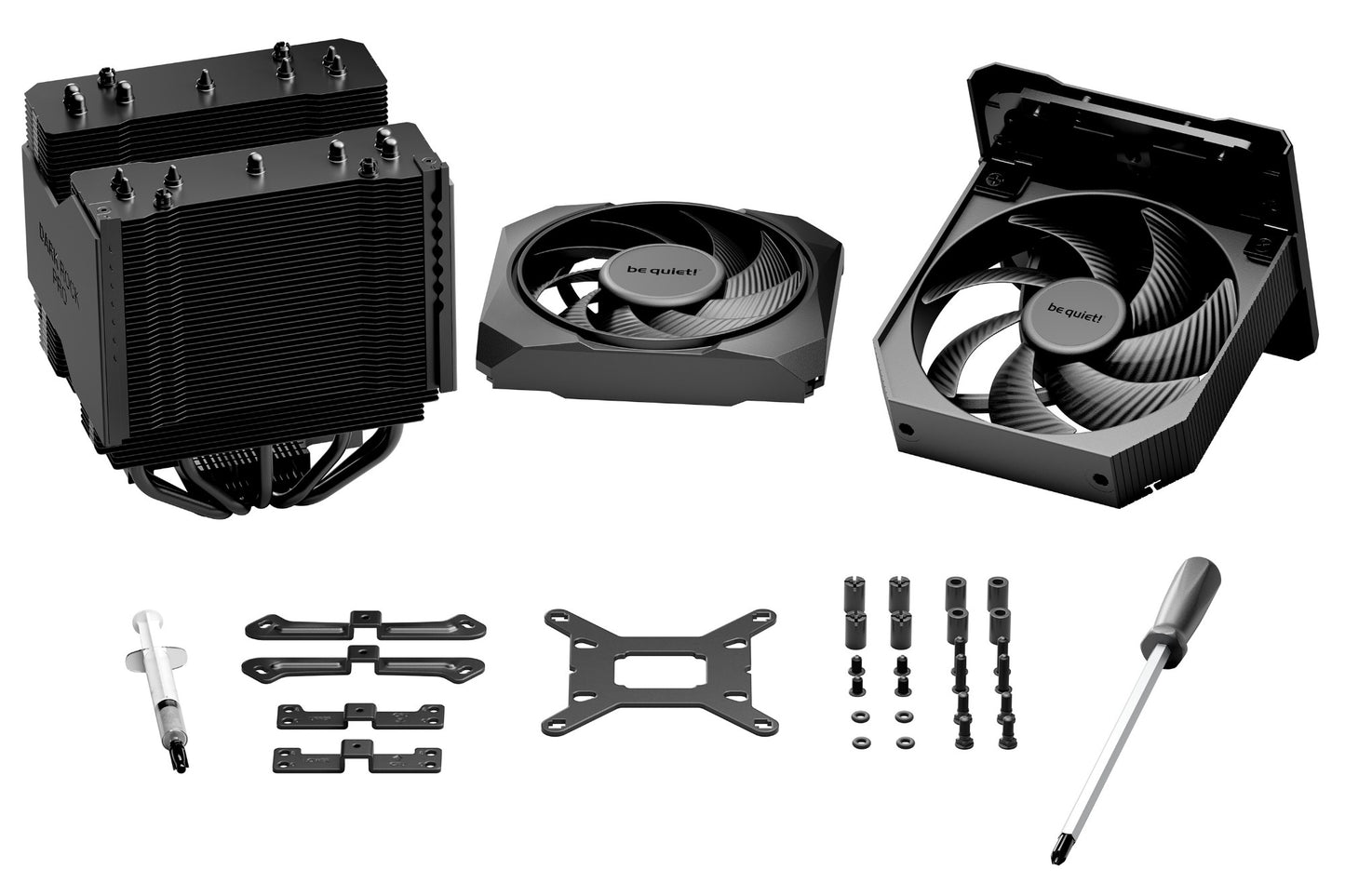 be quiet! Dark Rock Pro 6 Chipset Air cooler 120/135 mm Black 1 pc(s) Cooling