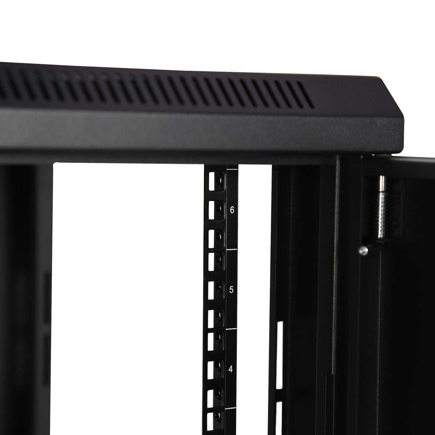 StarTech.com 2-Post 6U Wall Mount Network Cabinet with 1U Shelf, 19" Wall-Mounted Rack