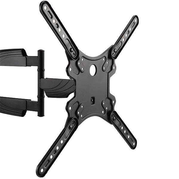 StarTech.com Full Motion TV Wall Mount - 32-55 inch (77lb/35kg) VESA Displays - Low
