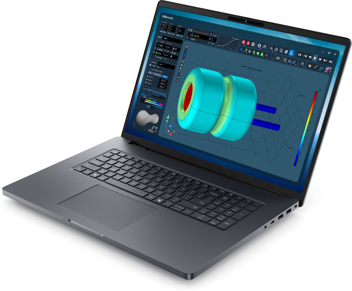 DELL Pro Max 18 Plus MB18250 18" Core Ultra 7 265HX 32GB 1TB SSD Laptop