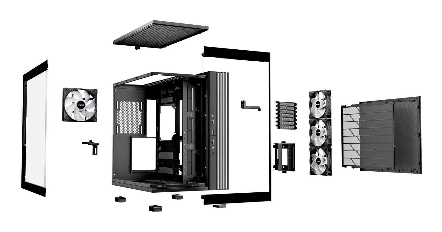 be quiet! LIGHT BASE 600 LX Black Midi Tower PC Case
