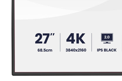 iiyama PROGRAPHIC HB2701UHSNP-B1 27" 4K UHD IPS Monitor
