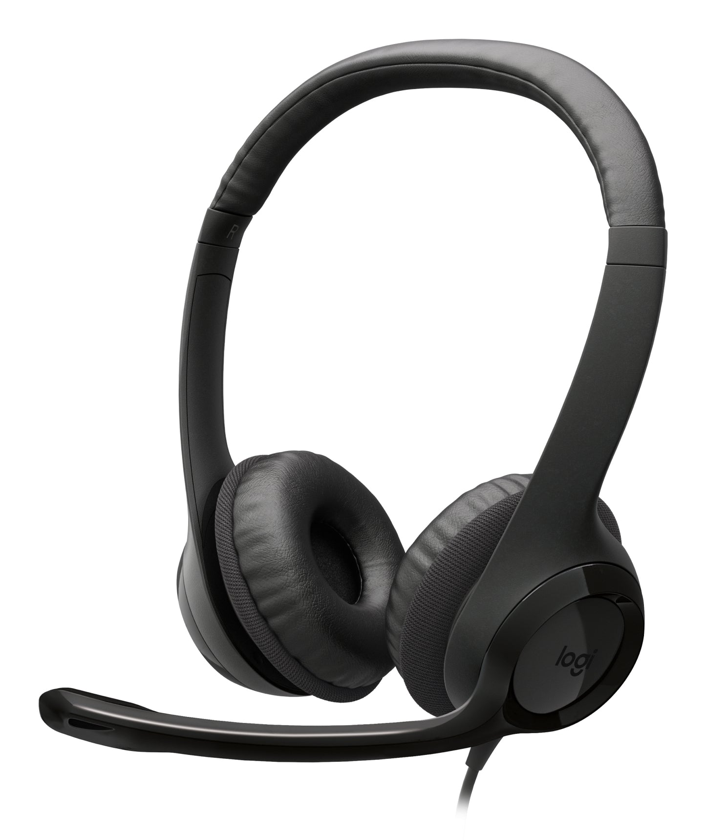 Logitech H390 Headset Wired Head-band Calls/Music USB Type-C Black