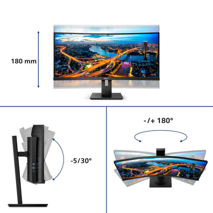 Philips B Line 345B1C/00 34" UWQHD VA 100Hz Curved Monitor