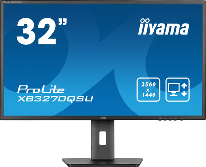 iiyama ProLite XB3270QSU-B1 31.5" QHD IPS 100Hz Monitor