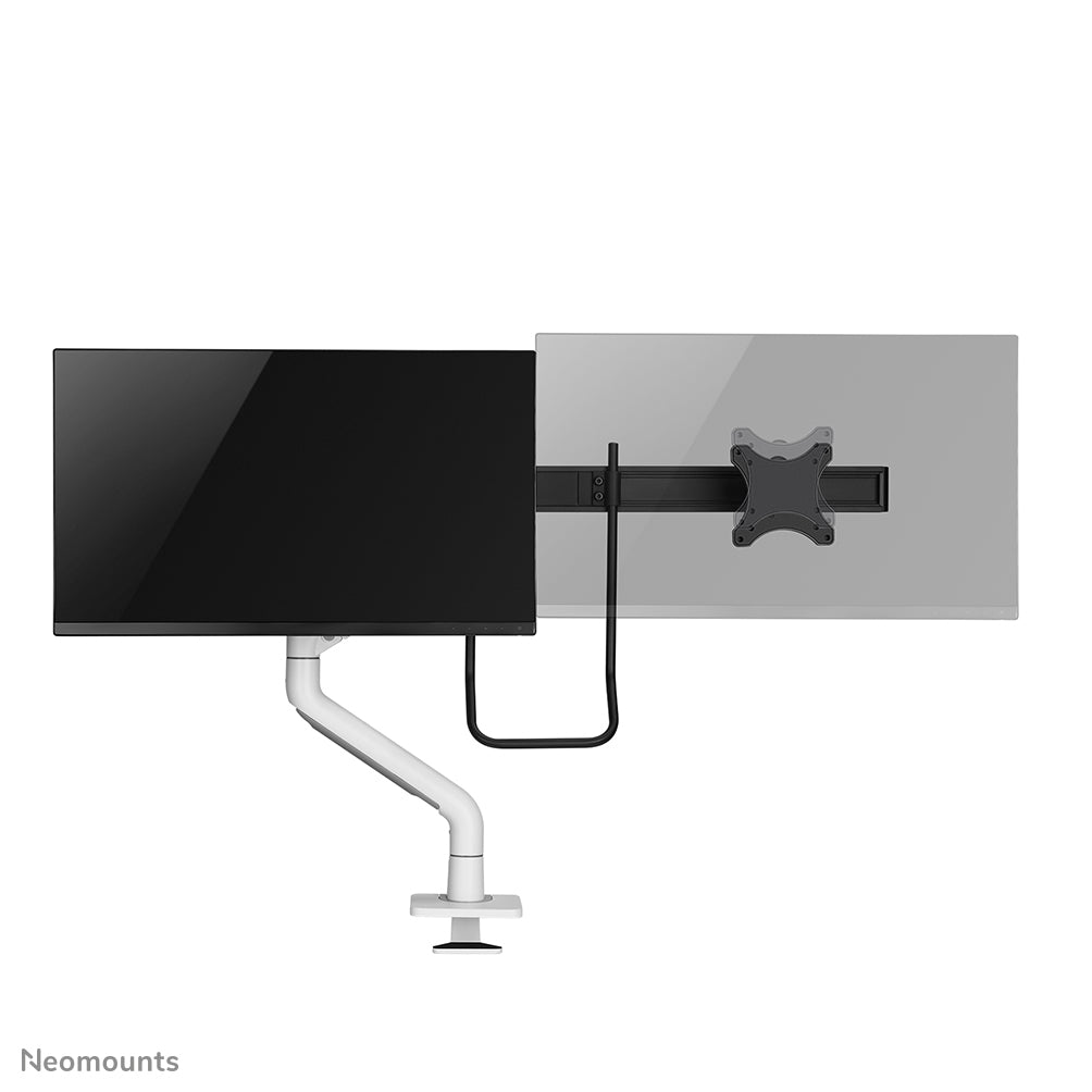 Neomounts DS75S-950WH2 Monitor arm 17-32" - gas spring - Topfix - 180°-stop