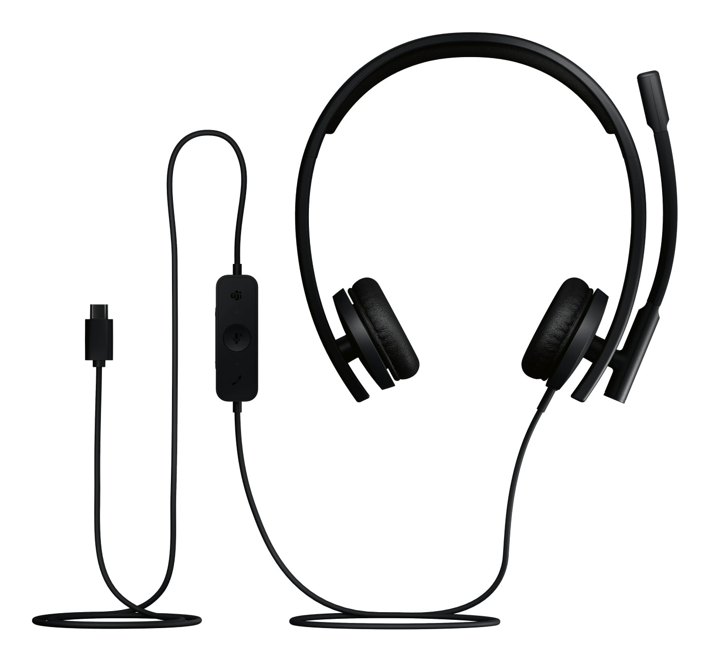 Logitech H570E Headset Wired Head-band Office/Call center USB Type-C Black