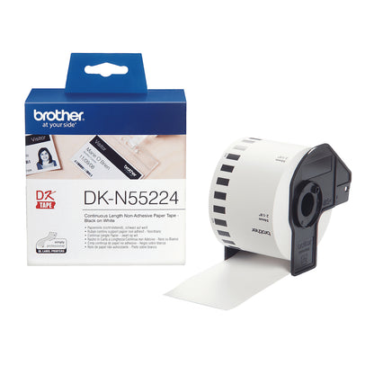 Brother DK-N55224 DirectLabel Etikettes white 54mm x 30,48m for Brother P-Touch Labels