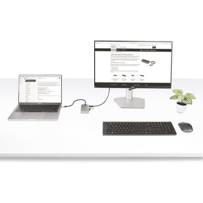 StarTech.com 4-Port USB-C Hub with USB-C DP Alt Mode Video Output 4K 60Hz - 3x