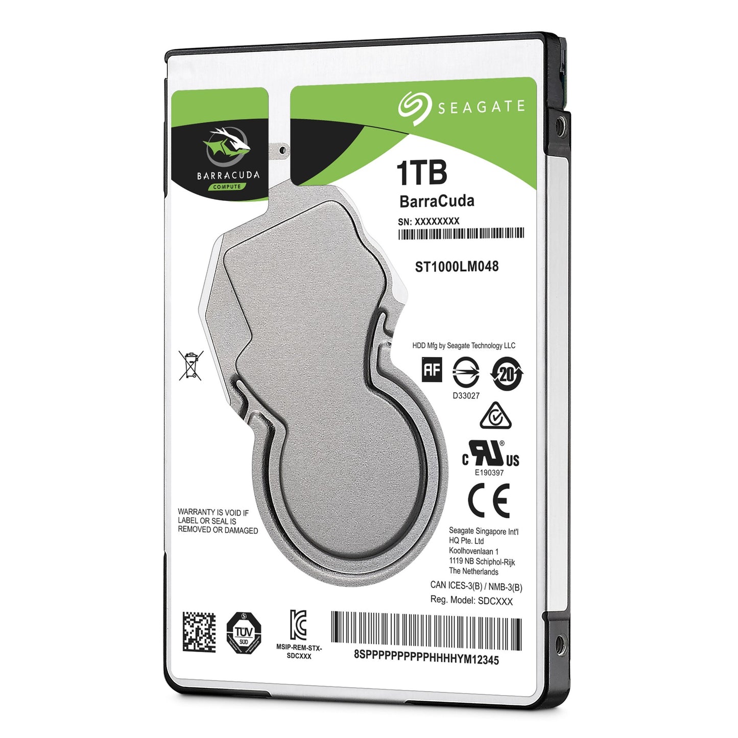 Seagate Barracuda 1TB 2.5" SATA 5400 RPM HDD