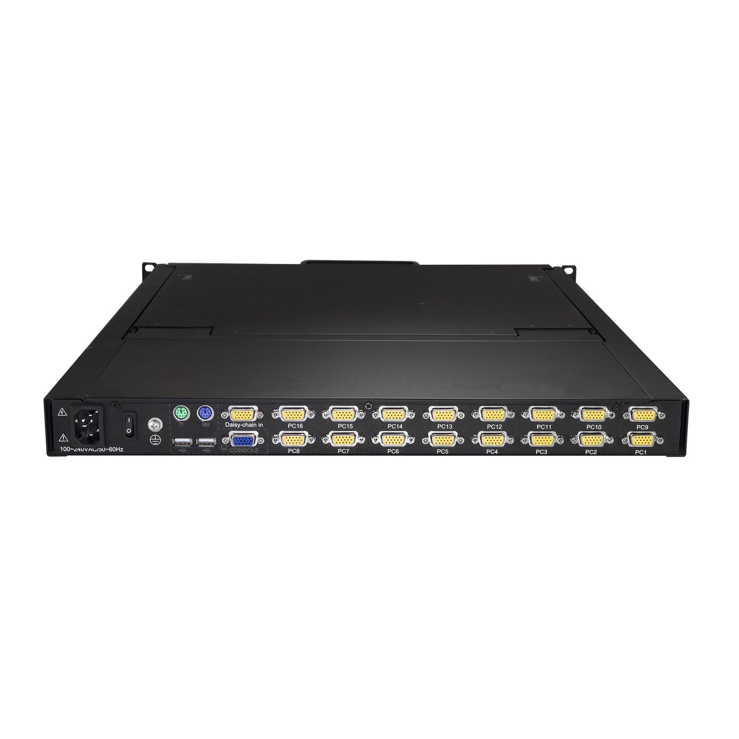 StarTech.com 16 Port Rackmount KVM Console w/ 6ft Cables - Integrated KVM Switch w/ (NS1916K)