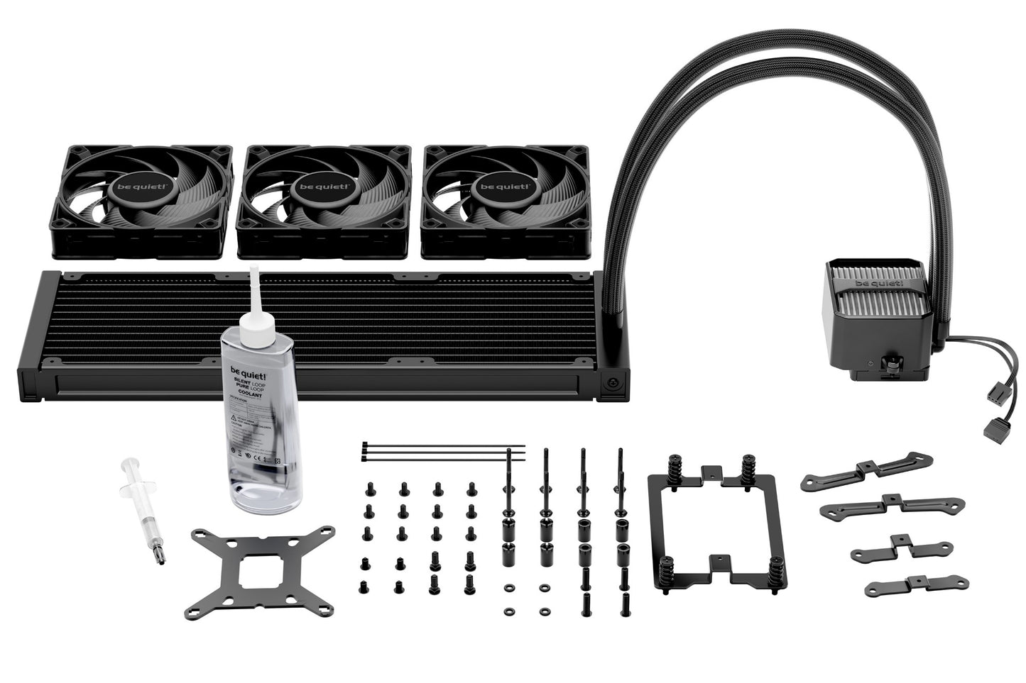 be quiet! Silent Loop 3 360 mm Processor All-in-one liquid cooler 12 cm Black 1 pc(s) Cooling