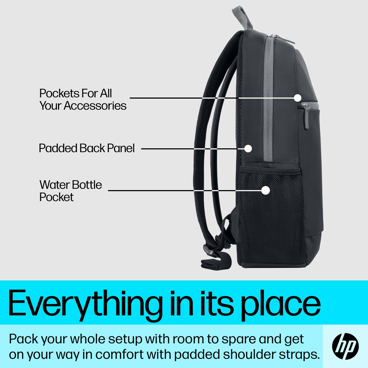 HP 15.6-inch Laptop Backpack Laptop Bag
