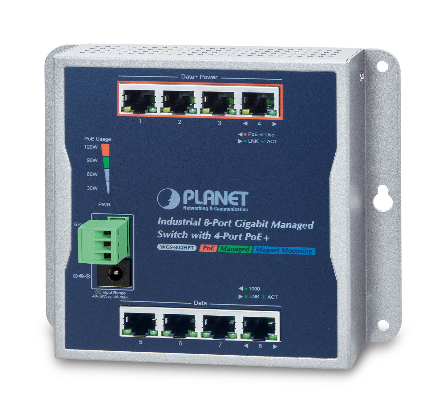 Planet WGS-804HPT network switch PoE