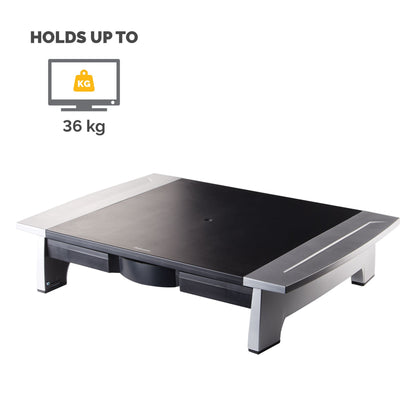 Fellowes Computer Monitor Stand with 5 Height Adjustments - Office Suites Monitor Mount