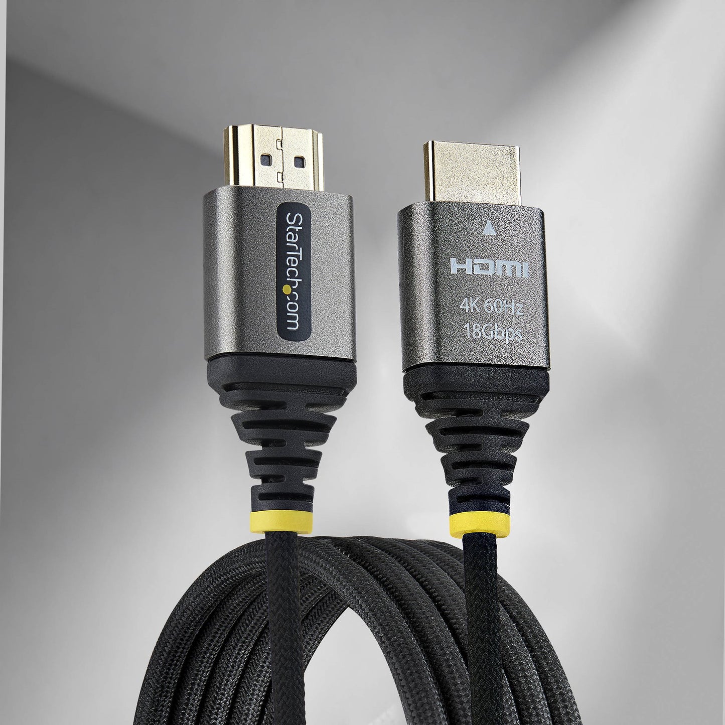StarTech.com 1m (3ft) Premium Certified High Speed HDMI Cable, Ultra Flexible HDMI