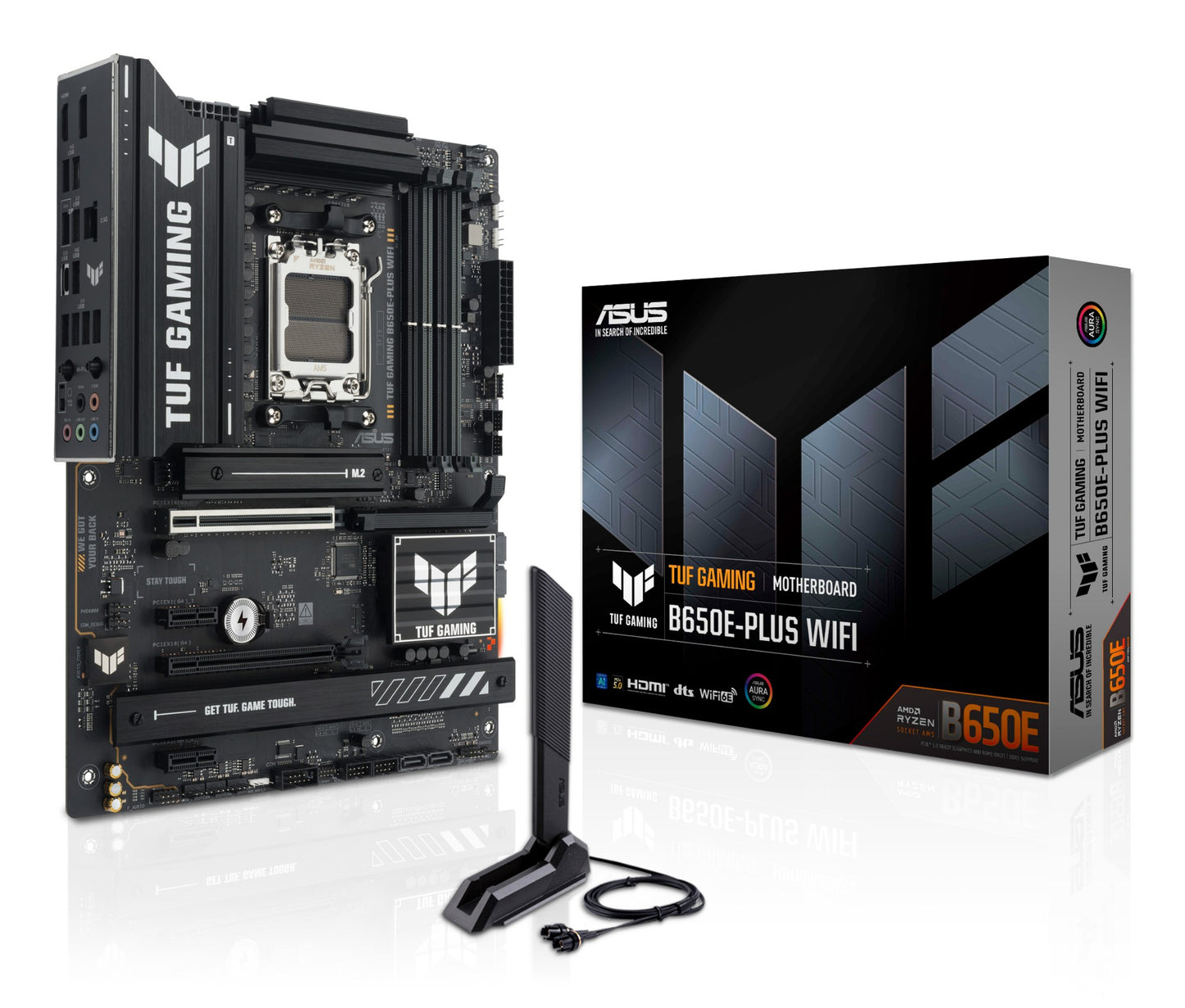 ASUS TUF GAMING B650E-PLUS WIFI AMD B650 Socket AM5 ATX Motherboard